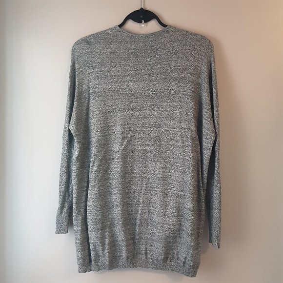 Aritizia Babaton Oversized Grey Cotton Blend Long Sweater Size XXS - Picture 7 of 15